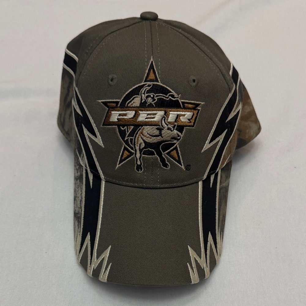 PBR StrapBack Meshback Adjustable Baseball Hat Cap - image 1